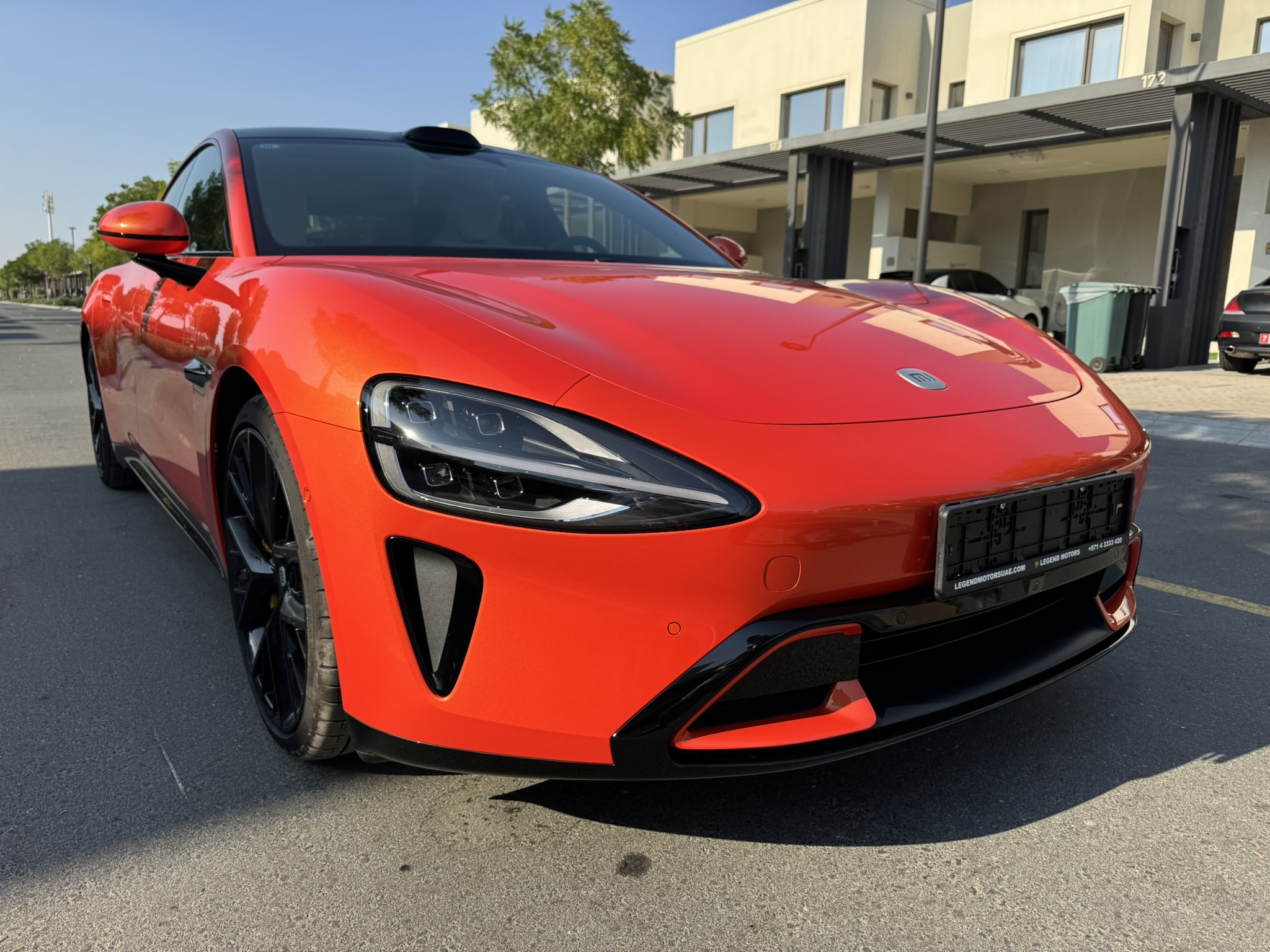 Electric Vehicle at Villa